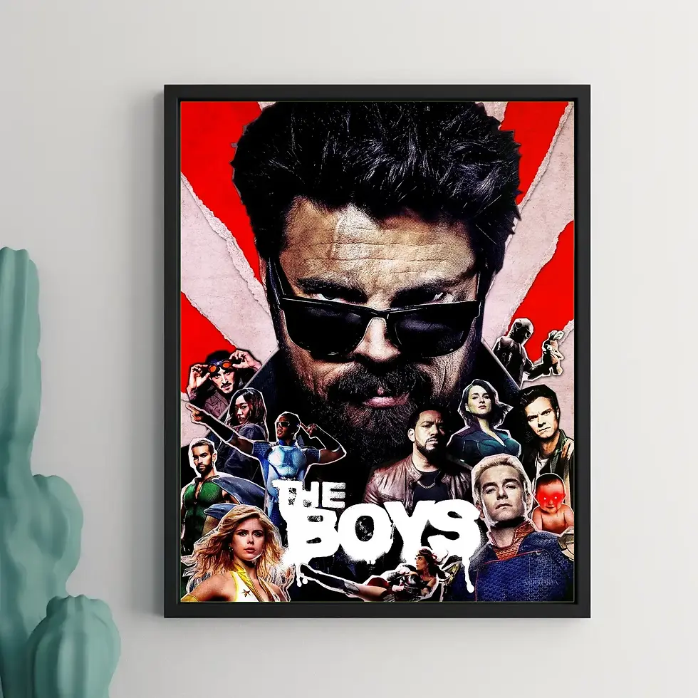 The Boys Poster Ashcharya
