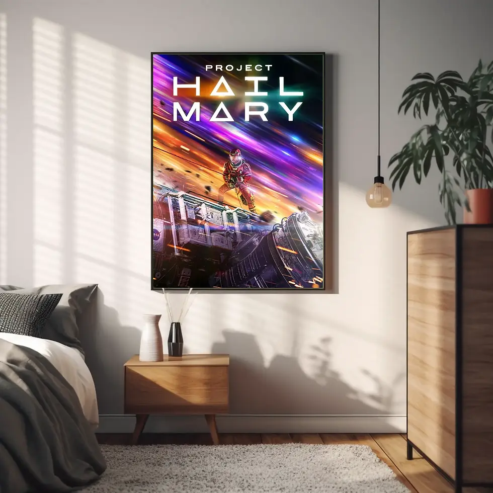 Thumbnail: Project Hail Mary Poster Ashcharya