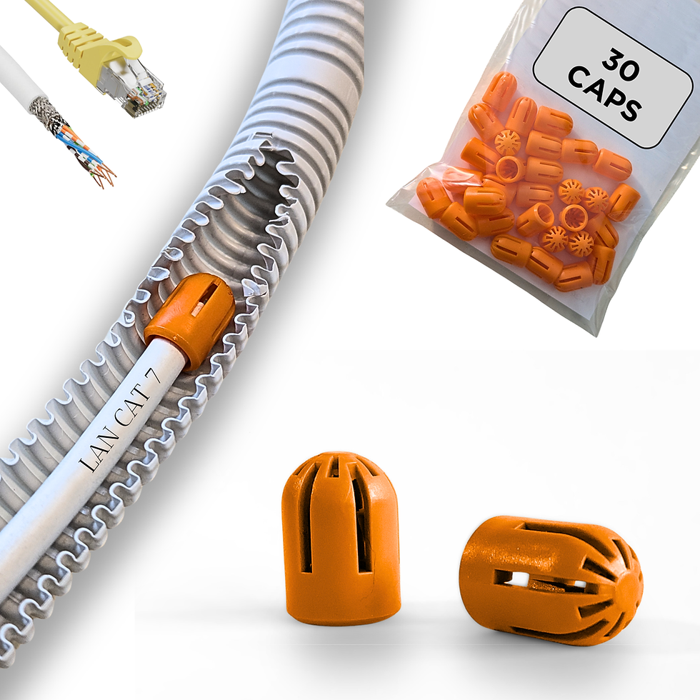Miniaturbild: OMEGACAP ORANGE für LAN CAT 7