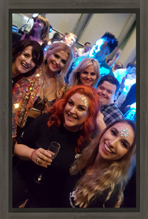 Corporate makeup artist