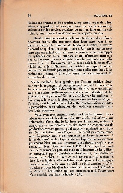 DESCHAMPS Pierre Scoutisme et Franc-Maçonnerie 1952 Page 26 Série 2.png