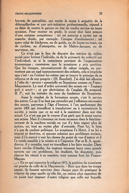 DESCHAMPS Pierre Scoutisme et Franc-Maçonnerie 1952 Page 37 Série 2.png