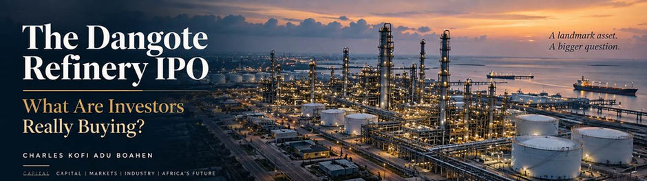 The Dangote Refinery IPO and Matters Arising