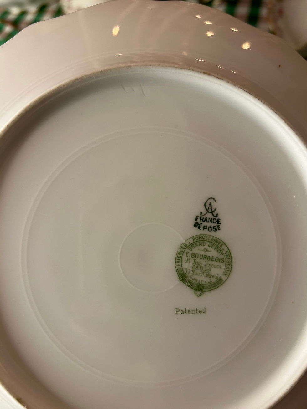 Miniature : Service en porcelaine de Limoges 