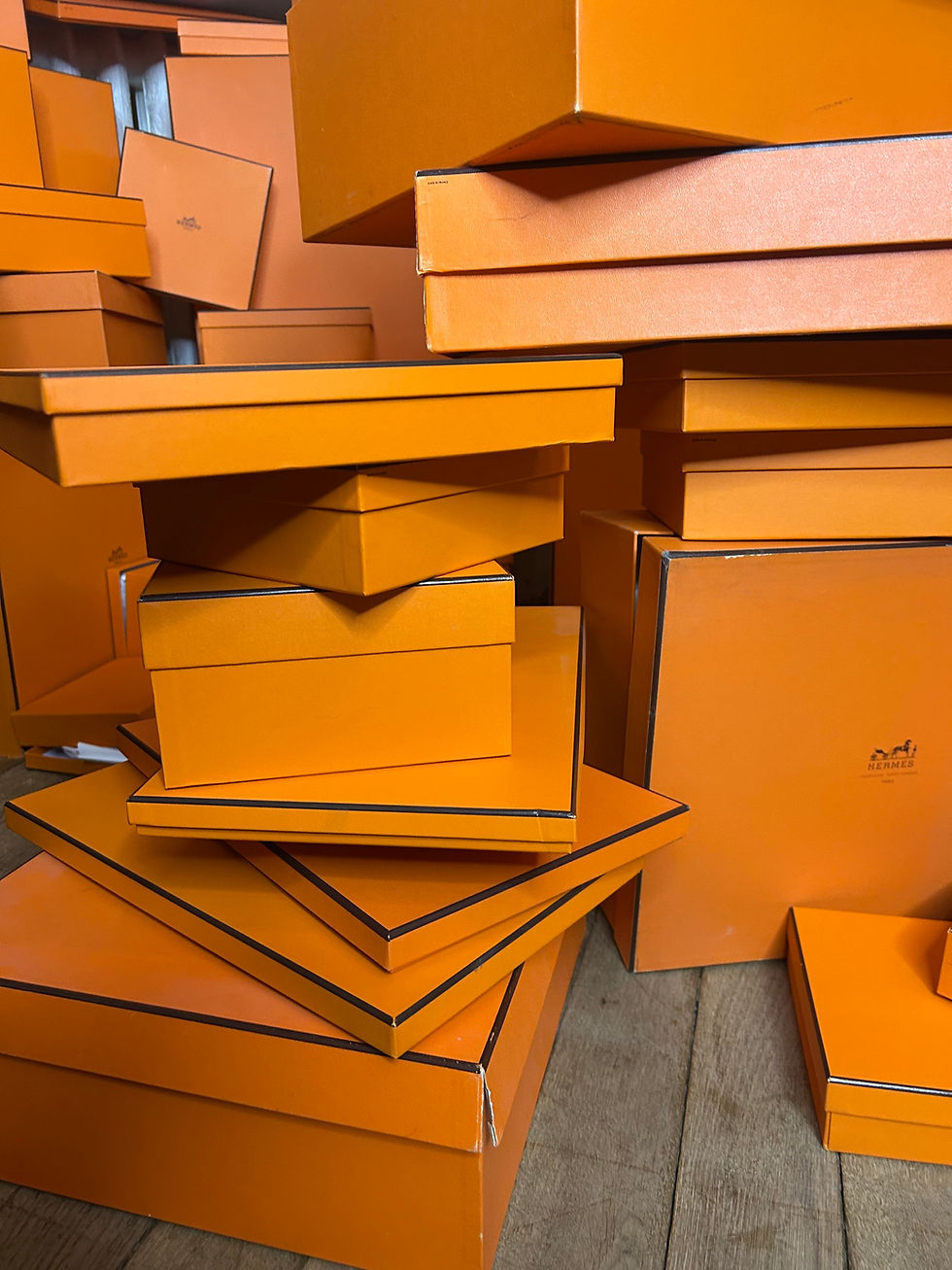Miniature : 60 boîtes Hermes 