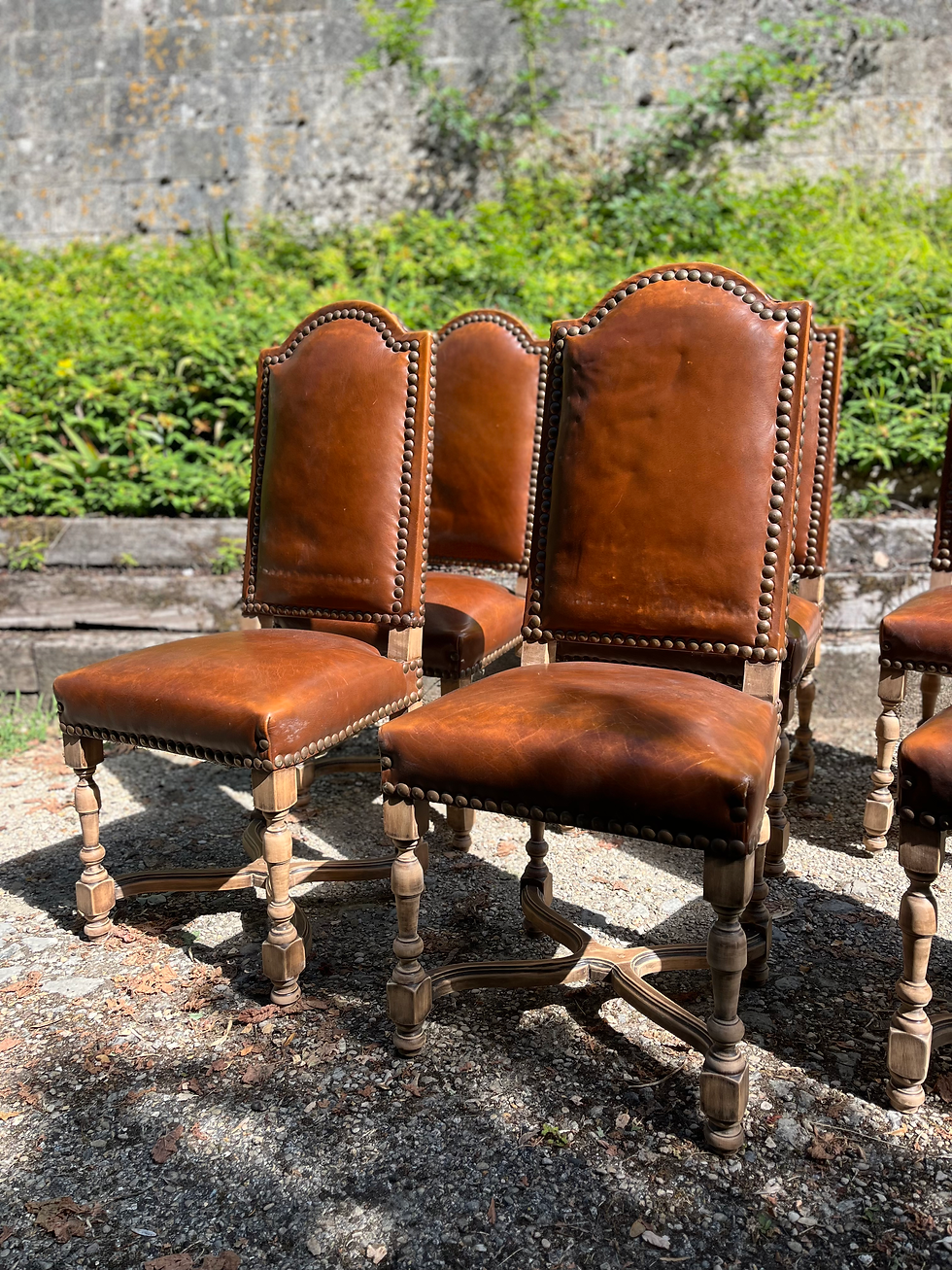 Miniature : Série de 6 chaises 