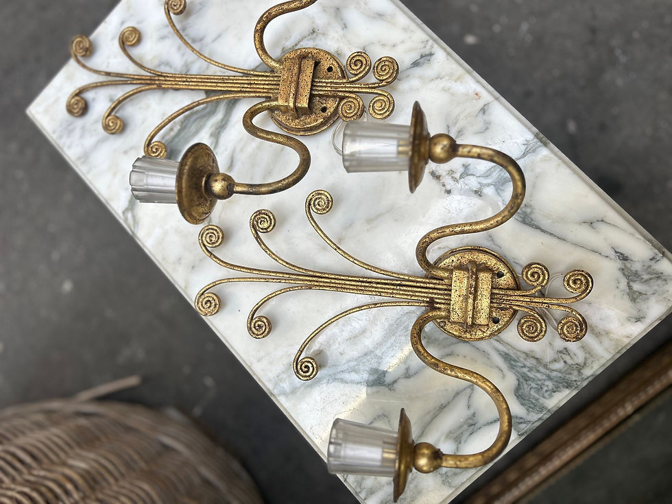 Miniature : Paire d’appliques BAGUES