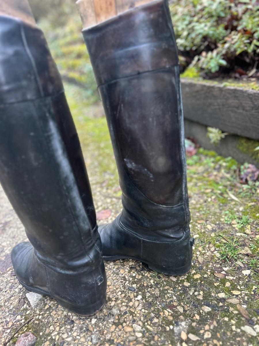 Miniature : Paire de bottes anciennes 