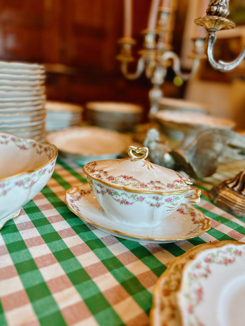 Miniature : Service en porcelaine de Limoges 