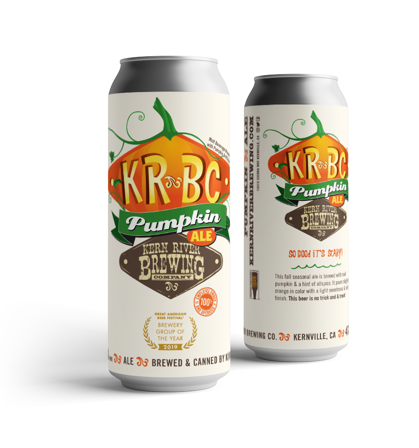 16oz pumpkin beer can