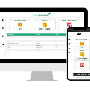 Inventory Management System Website Application 