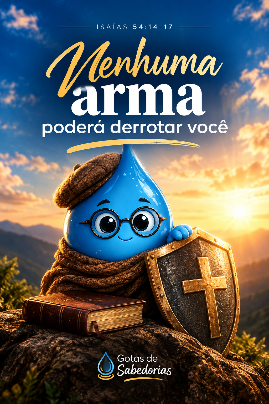 Nenhuma arma poderá derrotar você