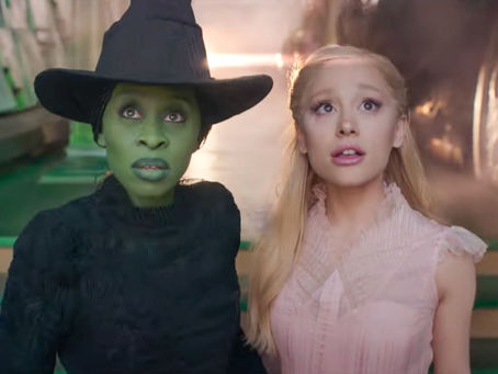 Take your first look at the big-screen adaptation of the record-breaking Broadway musical “Wicked,” starring Ariana Grande and Cynthia Erivo