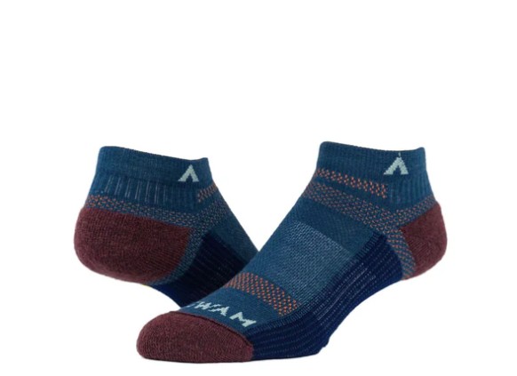 Merino Ultra Cool-Lite Low Sock F2481 M, L, XL - Black or Blue - Wigwam