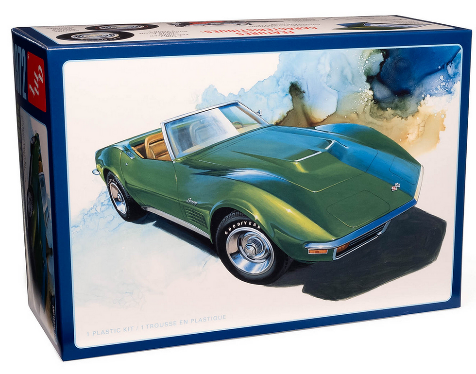 AMT 1972 Chevy Corvette Roadster 1:25 Scale Model Kit