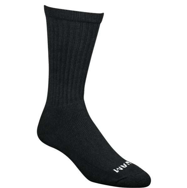 Thumbnail: Wigwam Super 60 Crew Sock S1077 in Black