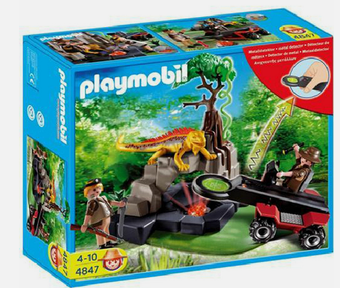 Playmobil 4847 - Treasure Hunters with Metal Detector