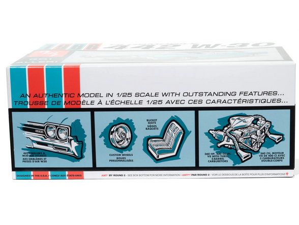 Thumbnail: AMT 1966 Olds 442 Hardtop 1:25 Scale Model Kit