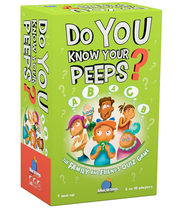 Do you KnowYour Peeps? Party Game - Blue Orange Games