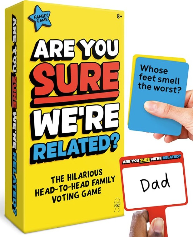 Are you Sure We're Related Family Game - Lucky Egg