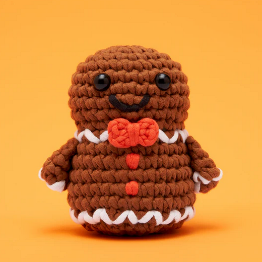 Ted the Gingerbread Man Crochet Kit