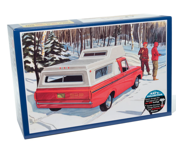 AMT 1963 Ford F-100 Camper Pickup 1:25 Scale Model Kit