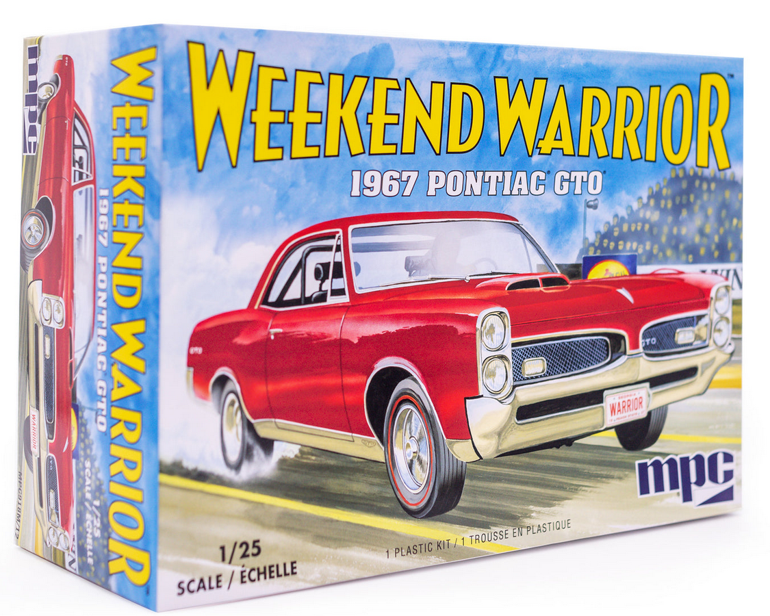 MPC 1967 Pontiac GTO2T 1:25 Scale Model Kit