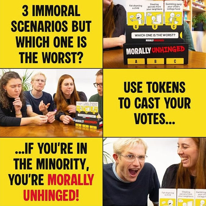 Thumbnail: Morally Unhinged Adult Party Game - Lucky Egg