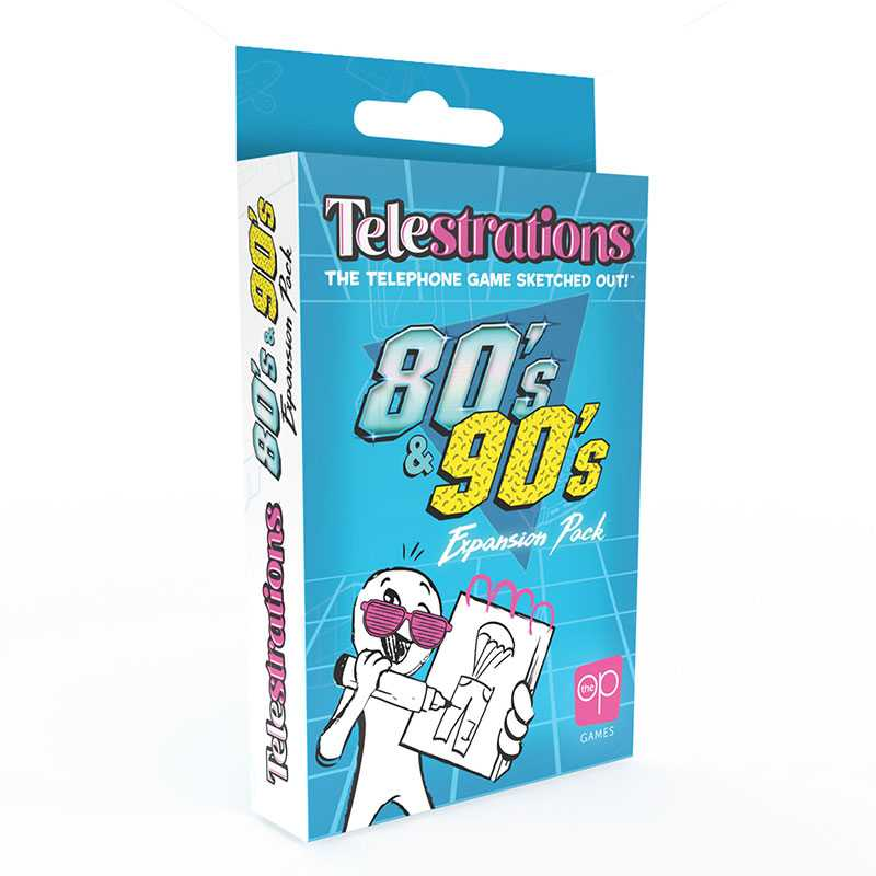 Telestrations 80s - 90s Expansion Pack - The Op Games