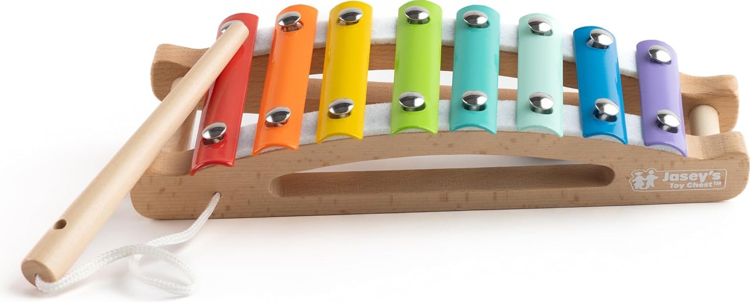 Tap & Play Wooden Xylophone - Jasey's Toy Chest
