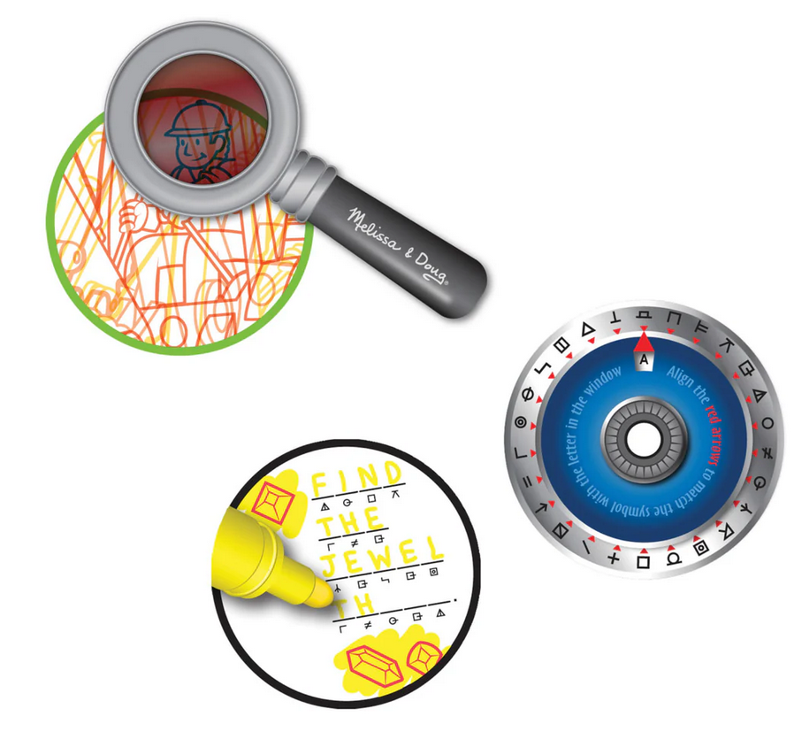 Thumbnail: Secret Decoder Game Book - Melissa & Doug
