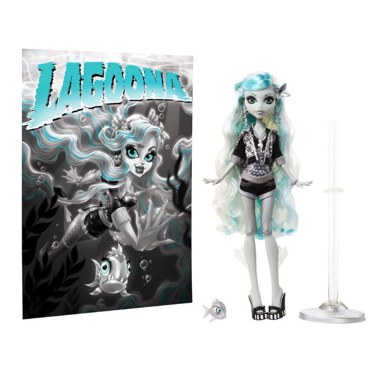 Thumbnail: Monster High Reel Drama Lagoona Blue Fashion Doll - Mattel