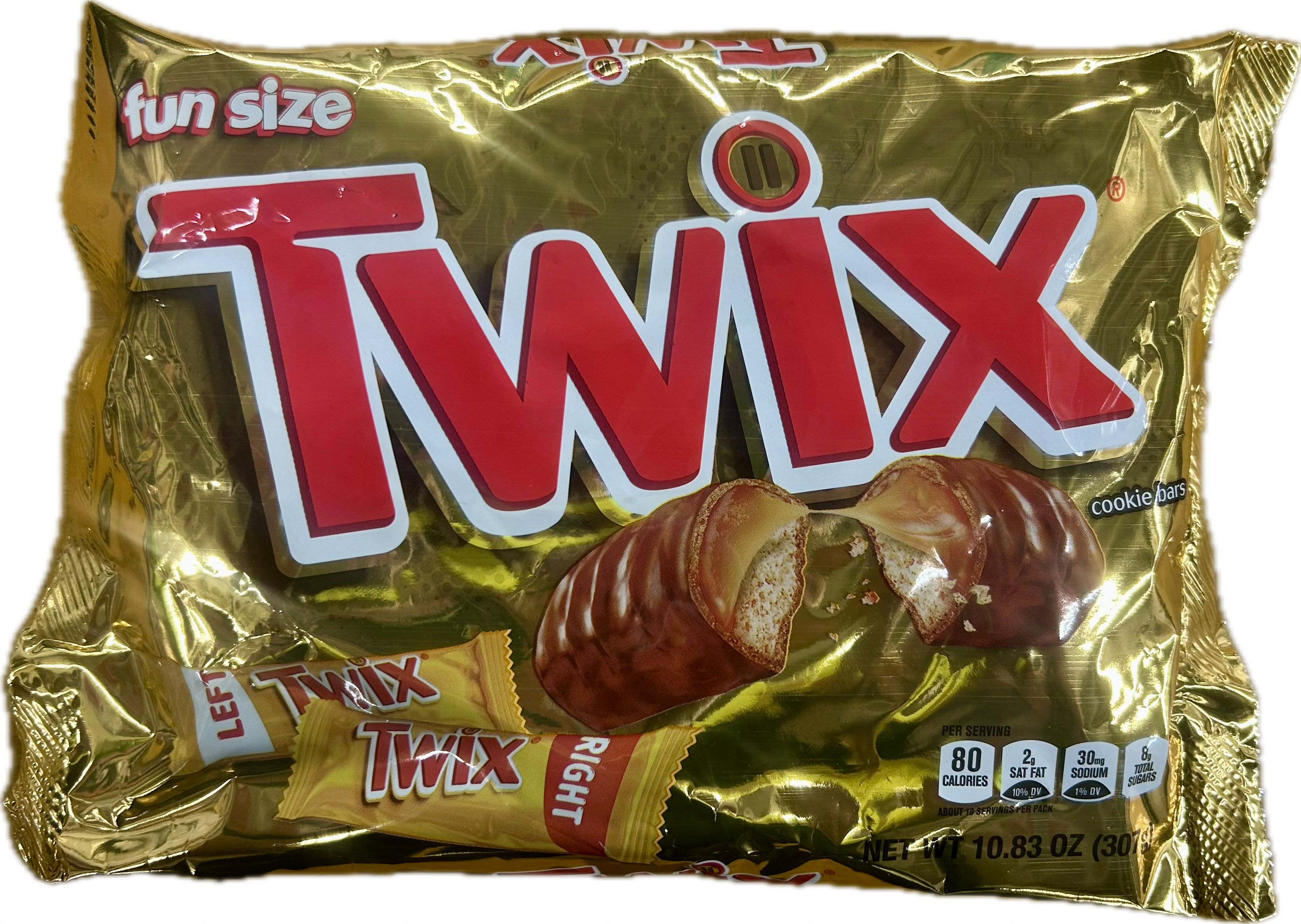 Twix Fun Size Cookie Bars 10.38 OZ - Mars
