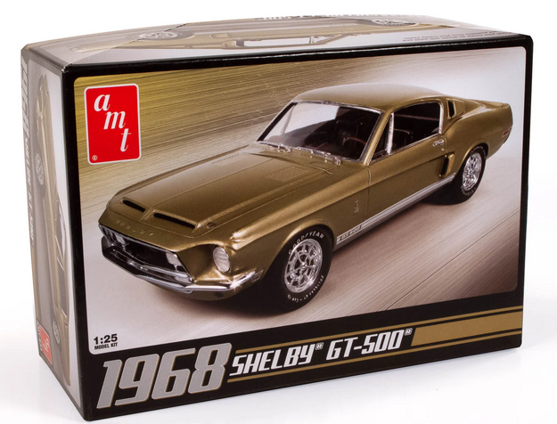 AMT 1968 Shelby GT 500 1:25 Scale Model Kit