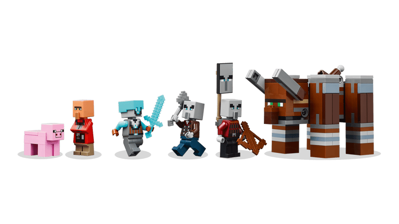 Thumbnail: LEGO 21278 Minecraft: The Pillager Outpost and Ravager