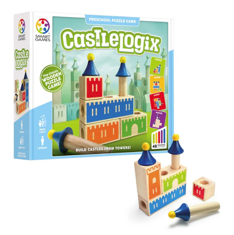 Castle Logix Wooden Puzzle Game - Smart Games