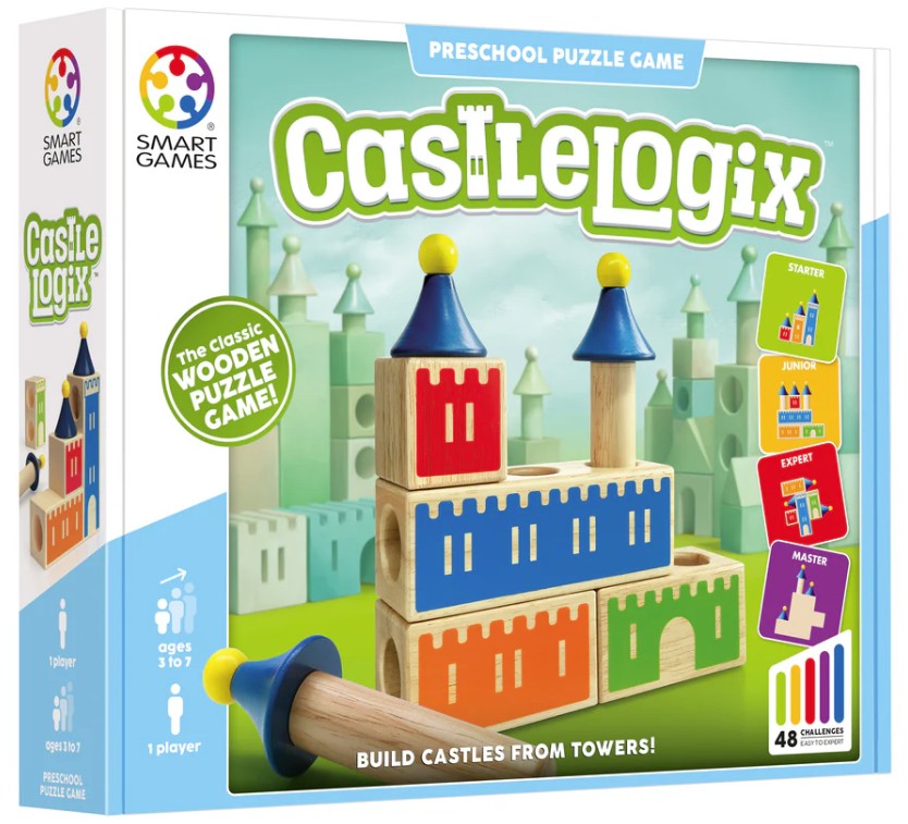 Castle Logix Wooden Puzzle Game - SmartGames