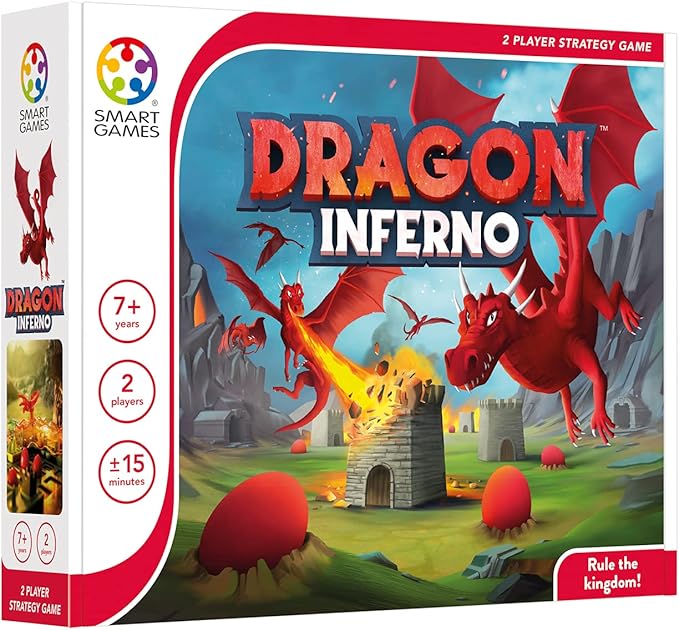 Dragon Inferno 2 Player Strategy Game - SmartGames