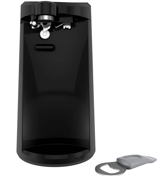Easy Cut Black Electric Can opener - Black+Decker
