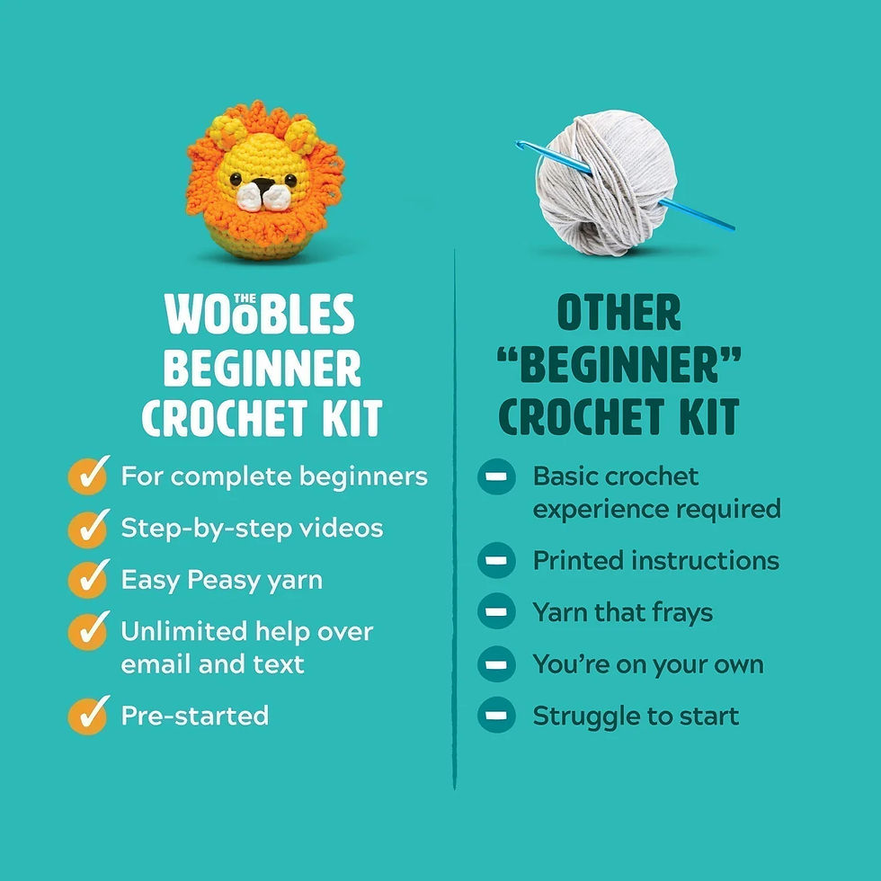 Thumbnail: The Woobles: Squirdward Tentacles - SpongeBob Learn to Crochet Kit for Beginners