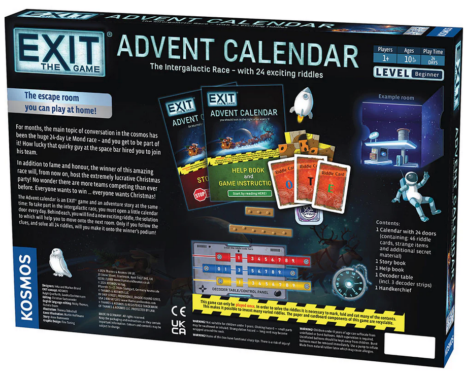 Thumbnail: EXIT: The Game - Advent Calendar - Thames & Kosmos