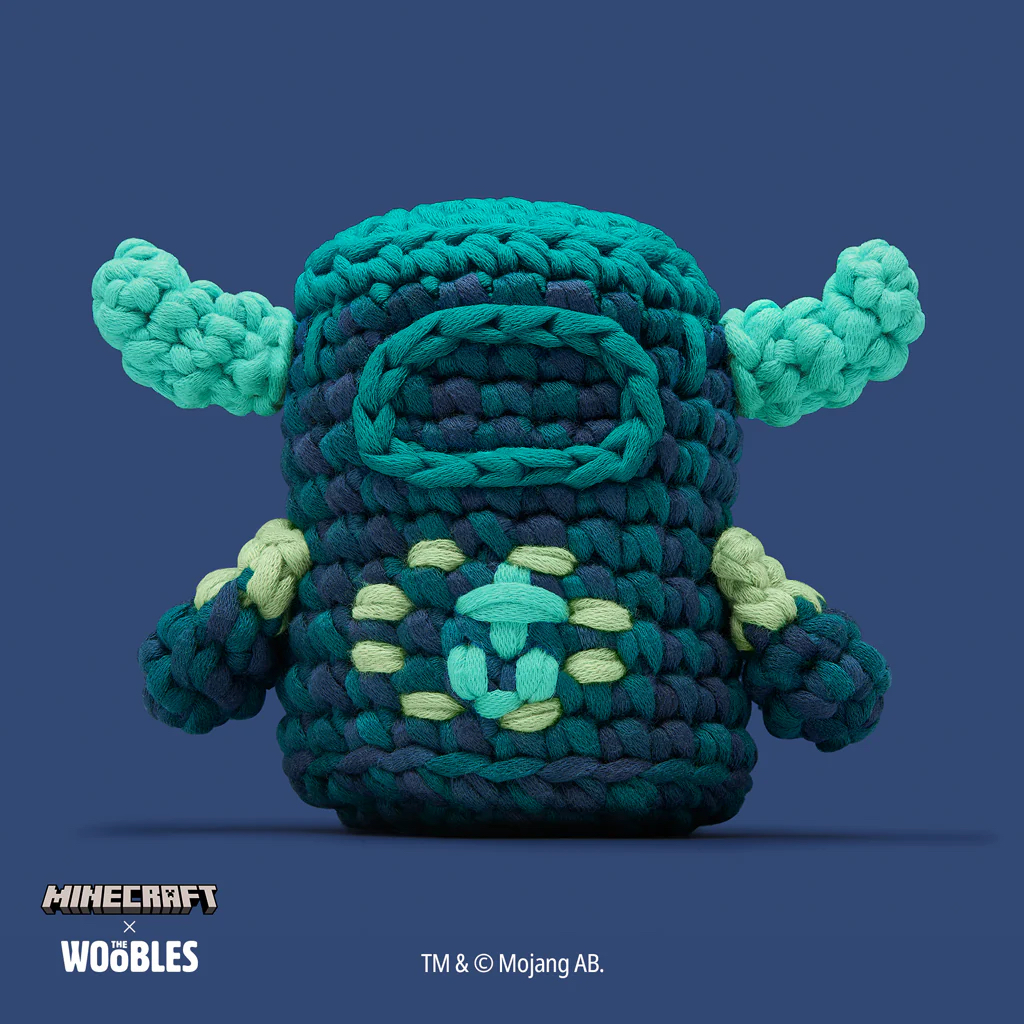 The Woobles: Warden - Minecraft Learn to Crochet Kit for Beginners