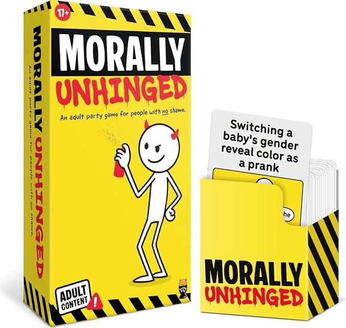 Morally Unhinged Adult Party Game - Lucky Egg