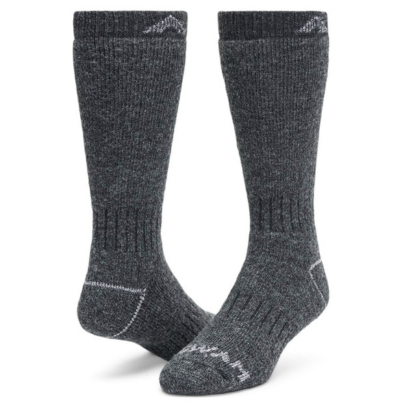 40 Below II Wool Heavyweight Boot Outdoor Sock Black or Lt. Grey F2034 - Wigwam