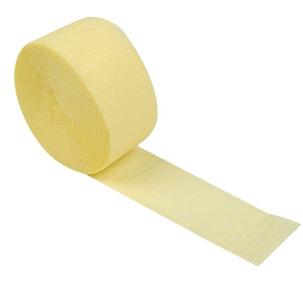 Thumbnail: Paper Streamer 81ft - Mimosa - Decorating, Graduation, Wedding, Party