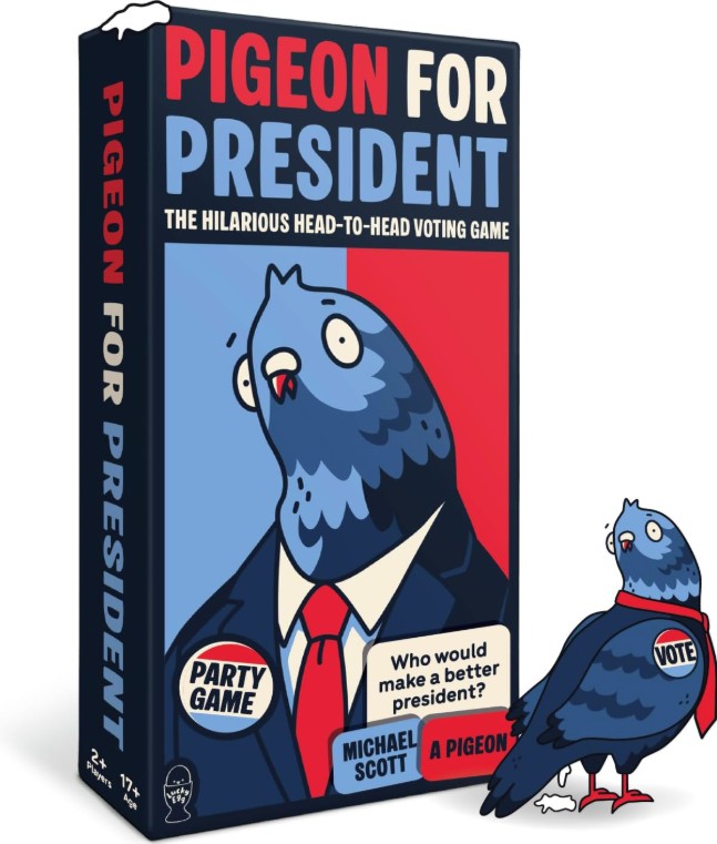 Pigeon For President Head-to-Head Adult Voting Game - Lucky Egg