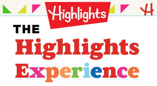 HIghlights for Children Hidden Pictures Scavenger Hunt