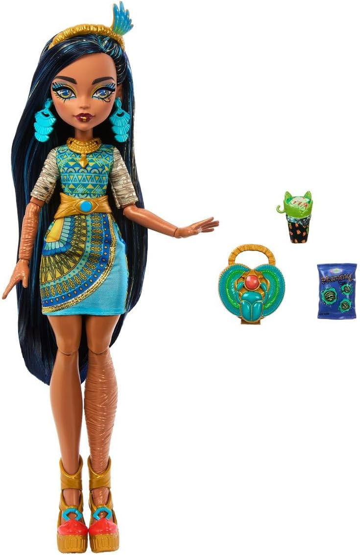 Thumbnail: Monster High Cleo De Nile Fashion Doll - Mattel