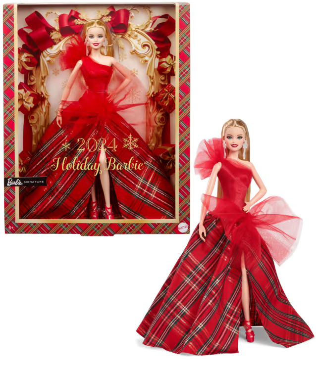 Barbie 2024 Holiday Signature Doll with Blonde Hair