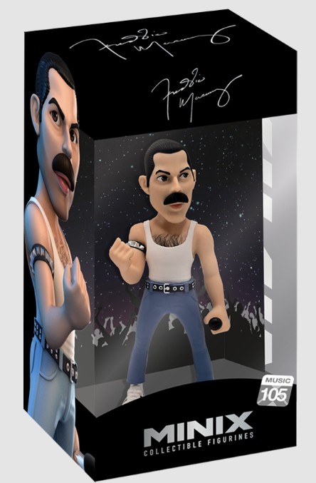 Freddie Mercury Queen Collectible Figurine Music 105 - Minix